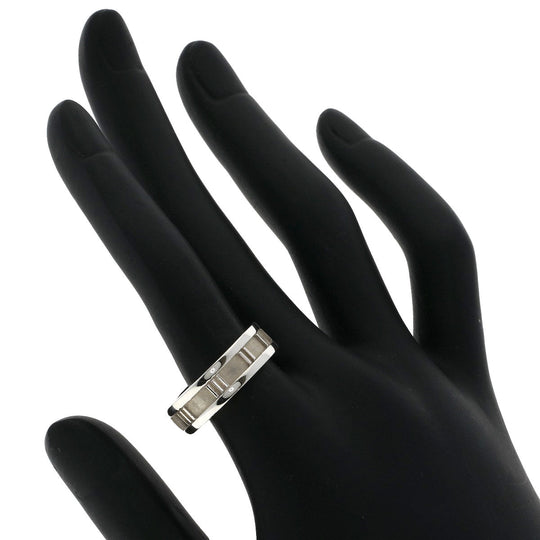 TIFFANY&Co. Ring SV Silver Atlas Women Used Authentic
