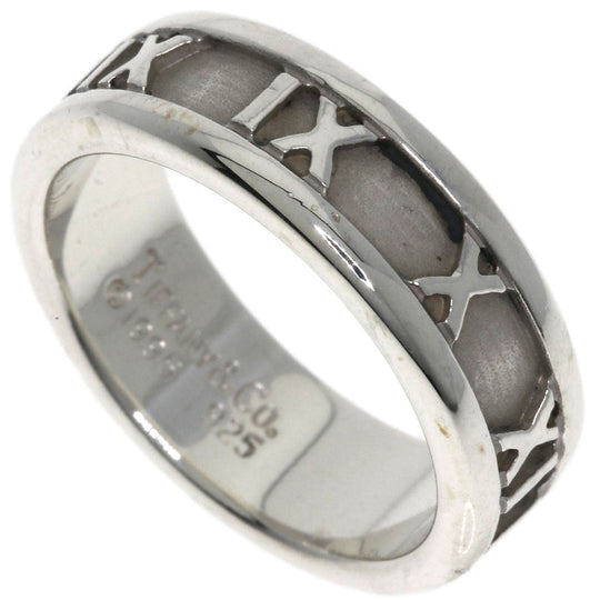 TIFFANY&Co. Ring SV Silver Atlas Women Used Authentic