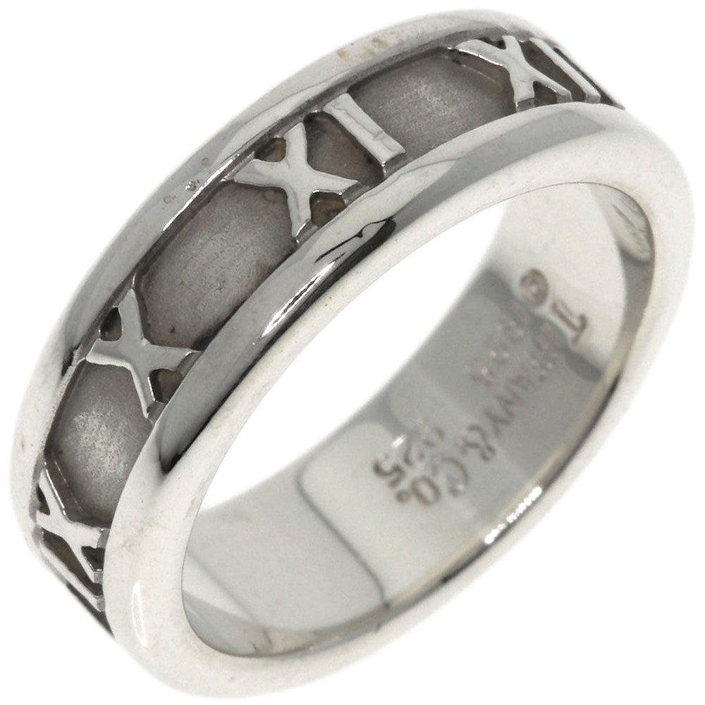 TIFFANY&Co. Ring SV Silver Atlas Women Used Authentic