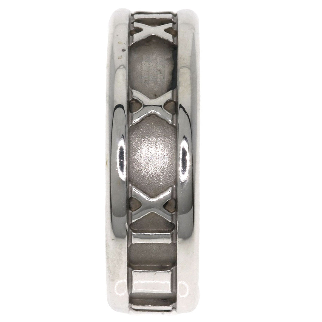 TIFFANY&Co. Ring SV Silver Atlas Women Used Authentic