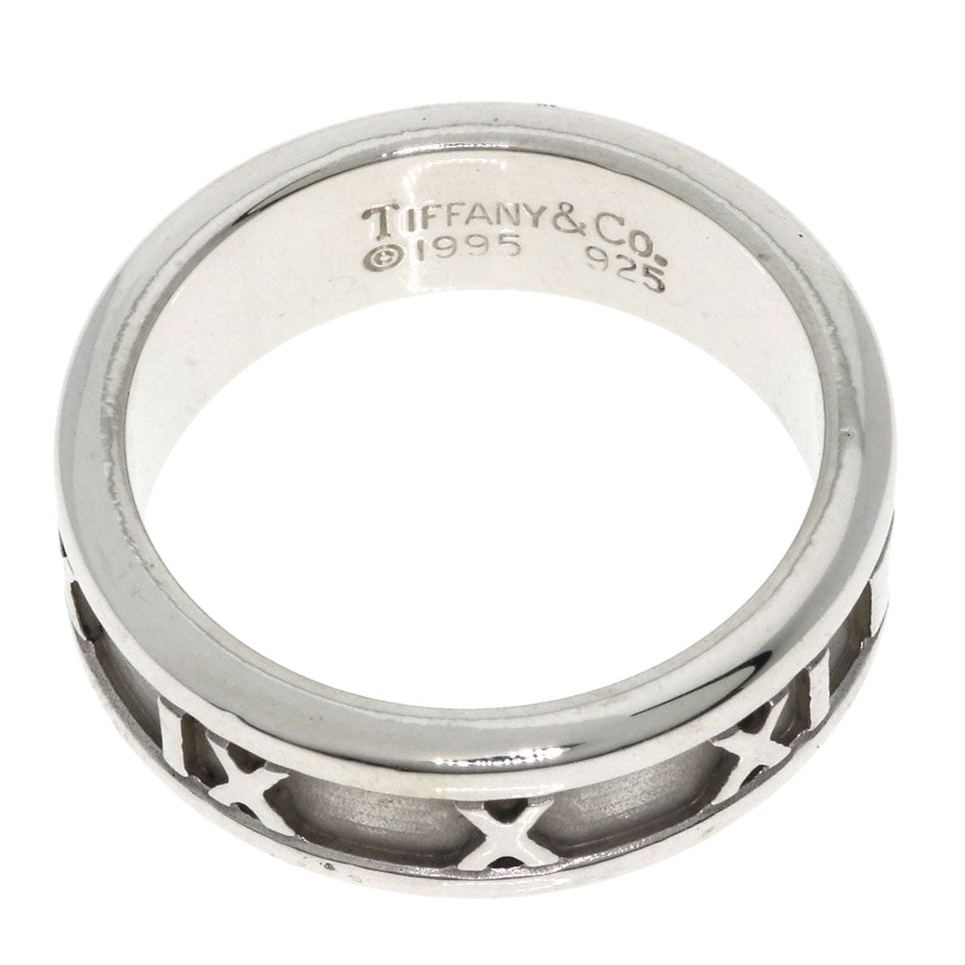TIFFANY&Co. Ring SV Silver Atlas Women Used Authentic