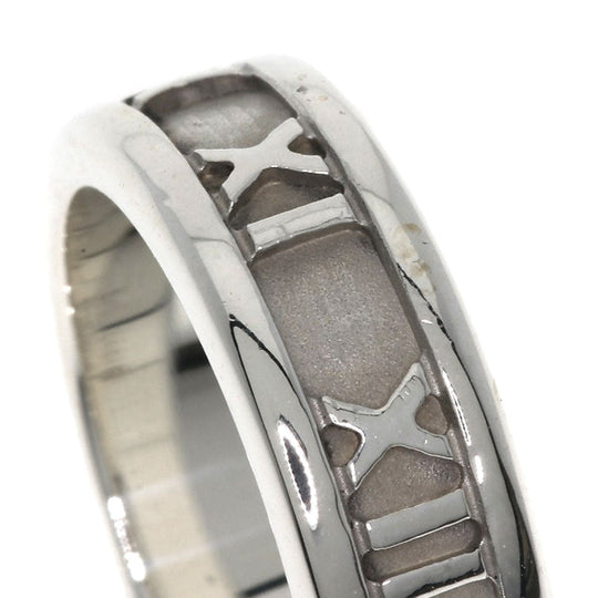 TIFFANY&Co. Ring SV Silver Atlas Women Used Authentic