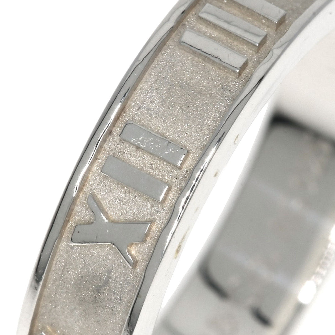 TIFFANY&Co. Ring SV Silver Atlas Narrow Women Used Authentic