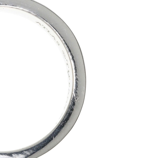 TIFFANY&Co. Ring SV Silver Atlas Narrow Women Used Authentic