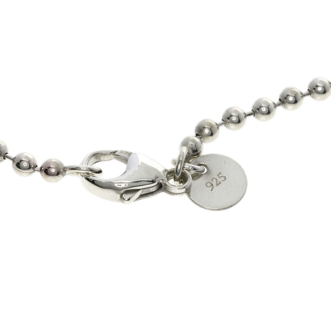 TIFFANY&Co. Necklace SV Silver Vintage Heart Large Women Used Authentic