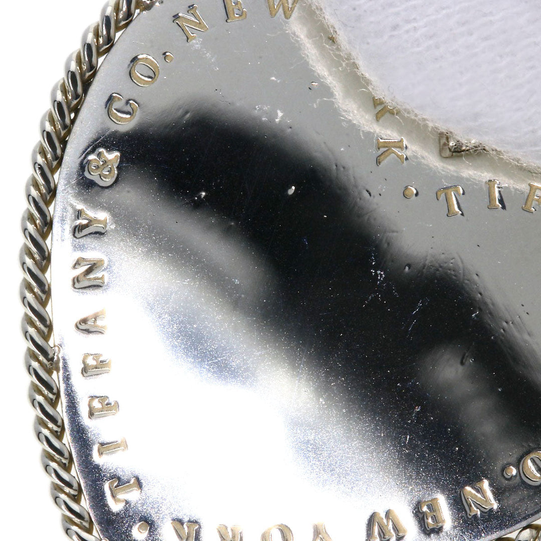 TIFFANY&Co. Necklace SV Silver Vintage Heart Large Women Used Authentic