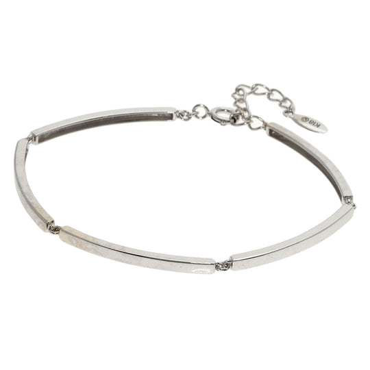 VANDOME bracelet K18WG Silver 5P Bar Women Used Authentic