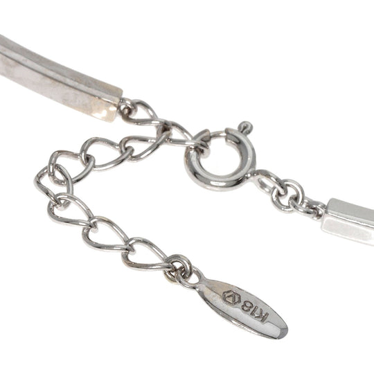 VANDOME bracelet K18WG Silver 5P Bar Women Used Authentic