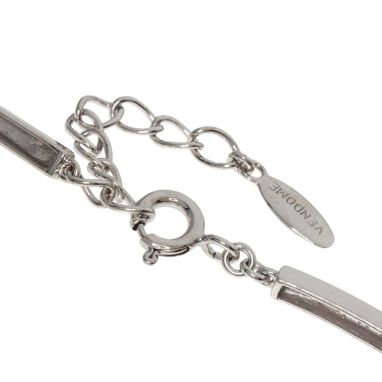 VANDOME bracelet K18WG Silver 5P Bar Women Used Authentic