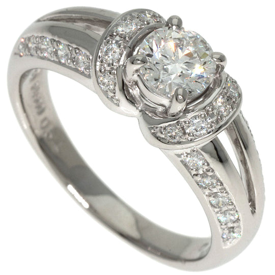 TASAKI Ring PT900 Silver diamond