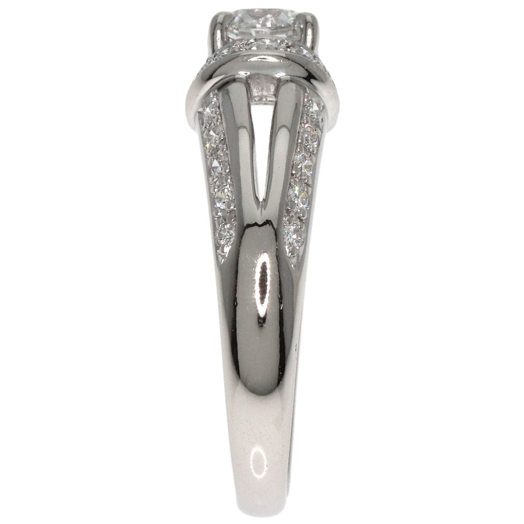 TASAKI Ring PT900 Silver diamond
