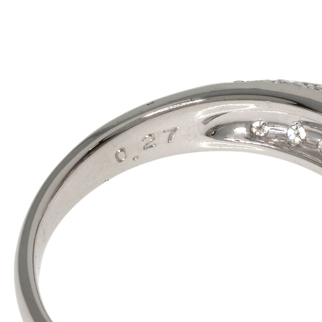 TASAKI Ring PT900 Silver diamond