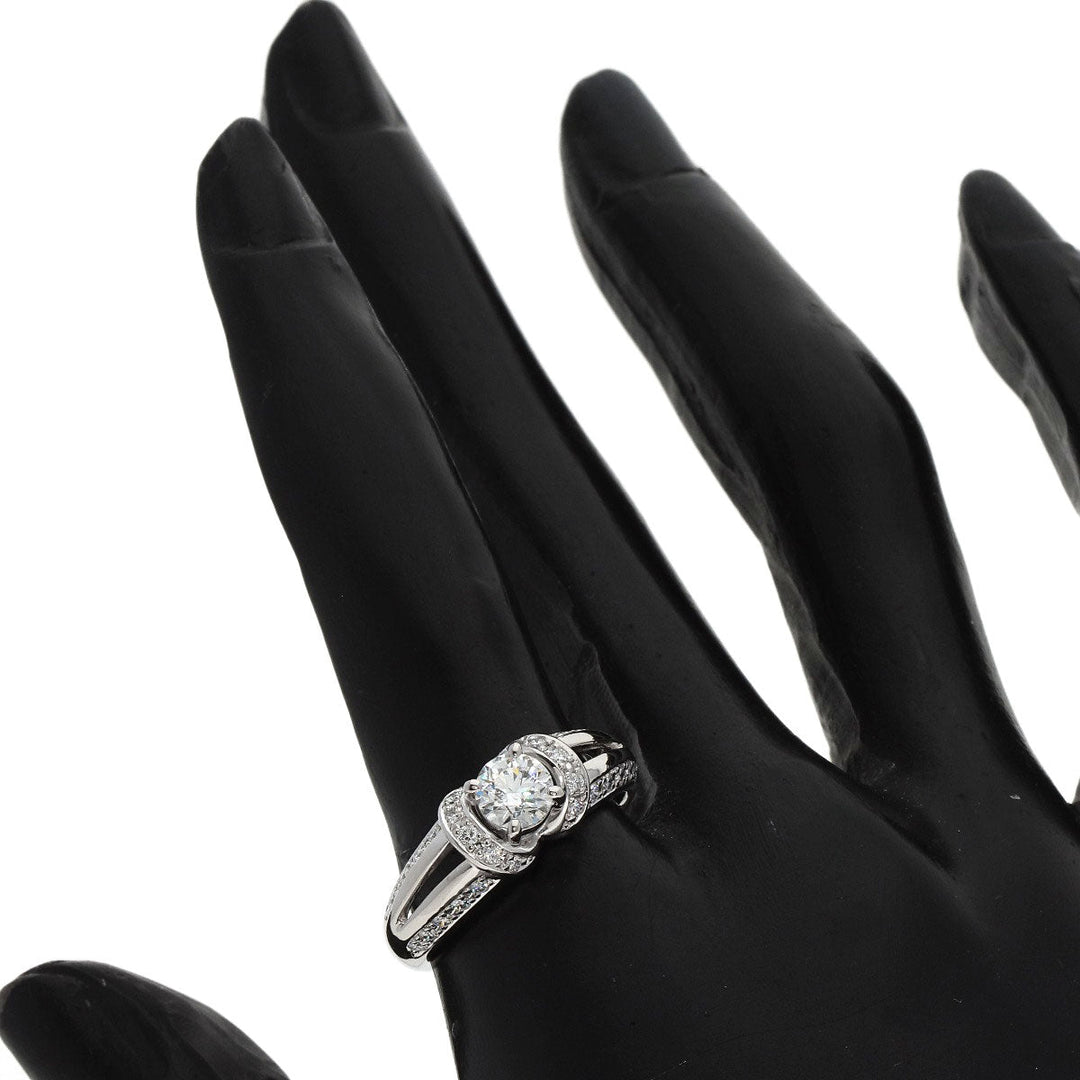 TASAKI Ring PT900 Silver diamond