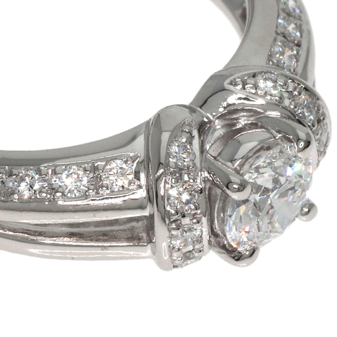 TASAKI Ring PT900 Silver diamond