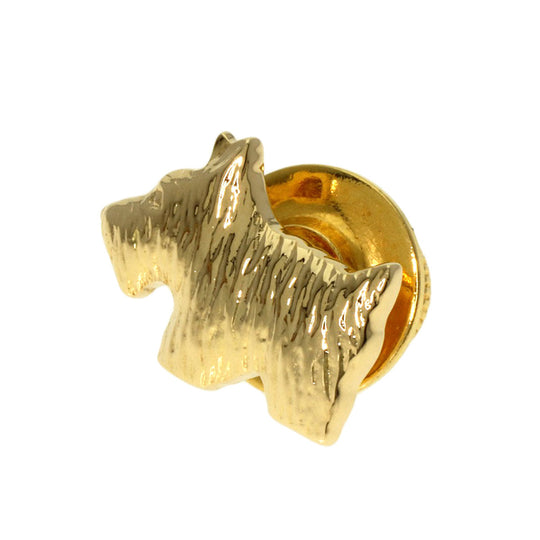 MIKIMOTO Tie pin 18K Yellow Gold gold Dog motif tie tack mens Used Authentic