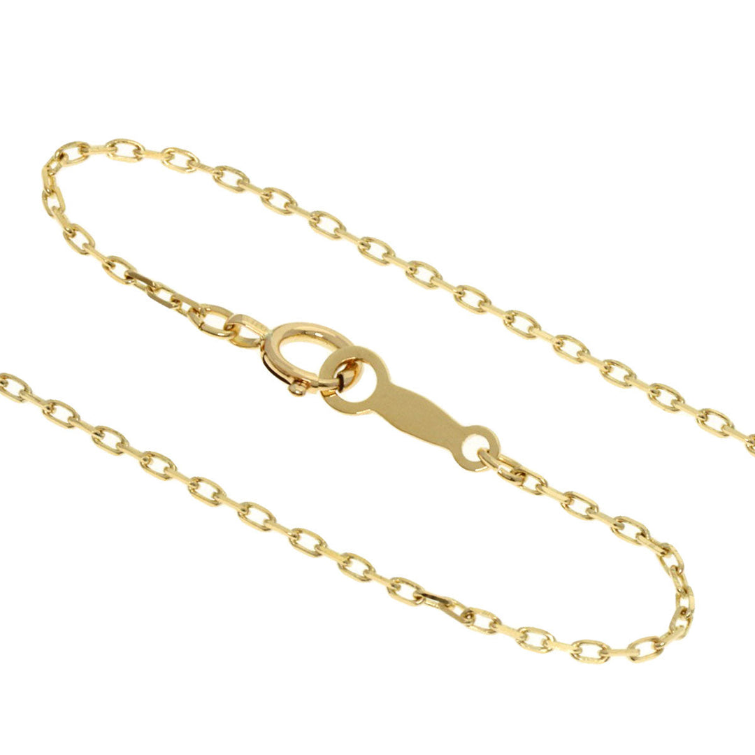 MIKIMOTO Necklace 18K Yellow Gold gold ribbon Women Used Authentic