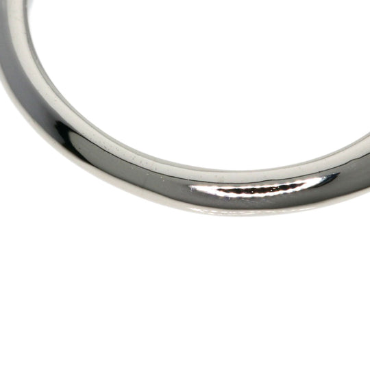 HARRY WINSTON Ring PT950 Silver HW logo diamond