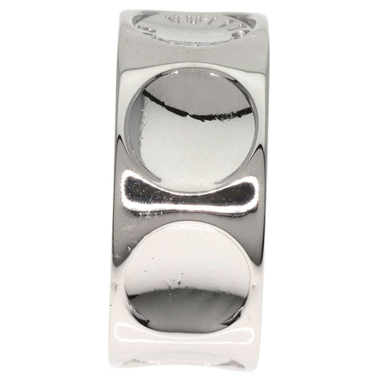 LOUIS VUITTON Ring K18WG Silver Grandberg Empreinte #59