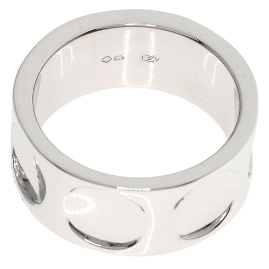 LOUIS VUITTON Ring K18WG Silver Grandberg Empreinte #59