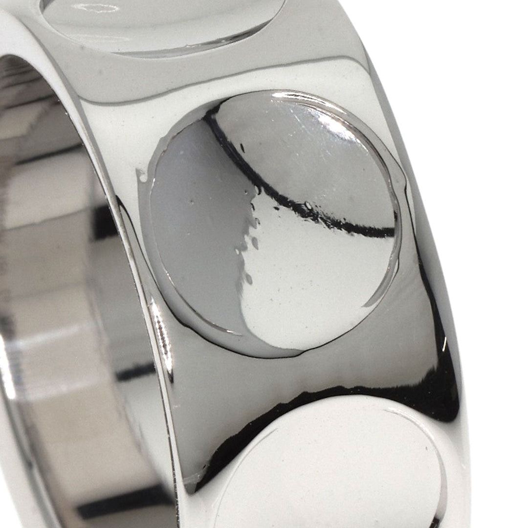LOUIS VUITTON Ring K18WG Silver Grandberg Empreinte #59
