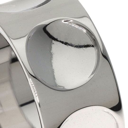 LOUIS VUITTON Ring K18WG Silver Grandberg Empreinte #54