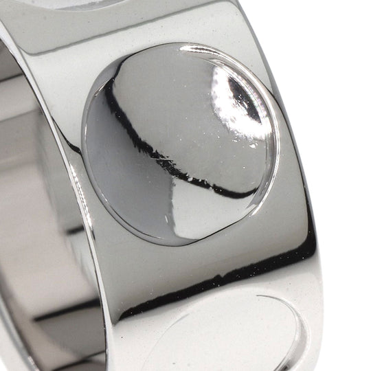 LOUIS VUITTON Ring K18WG Silver Grandberg Empreinte #54