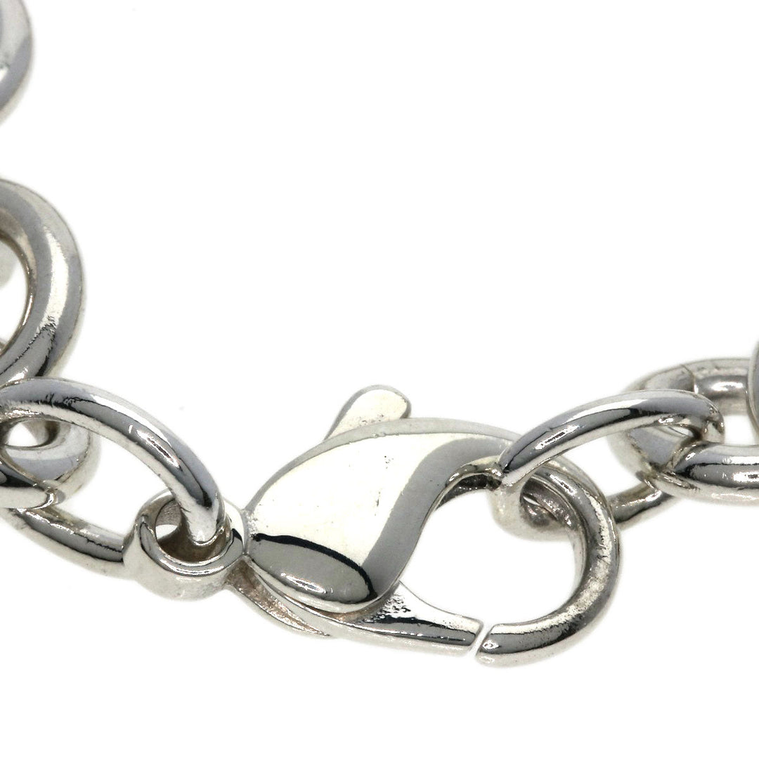TIFFANY&Co. bracelet SV Silver Return to round Women Used Authentic