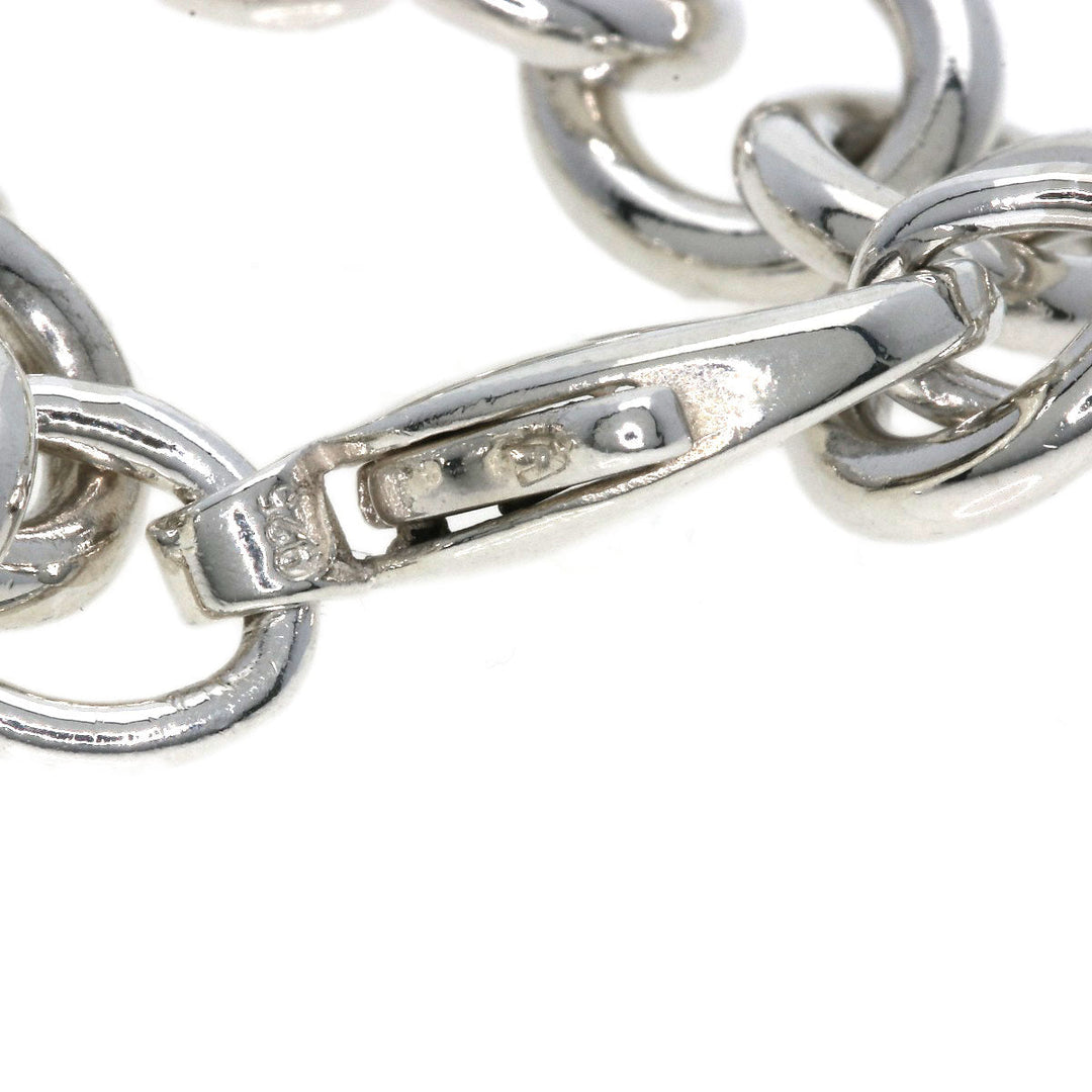 TIFFANY&Co. bracelet SV Silver Return to round Women Used Authentic