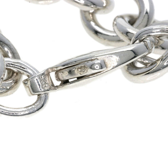 TIFFANY&Co. bracelet SV Silver Return to round Women Used Authentic