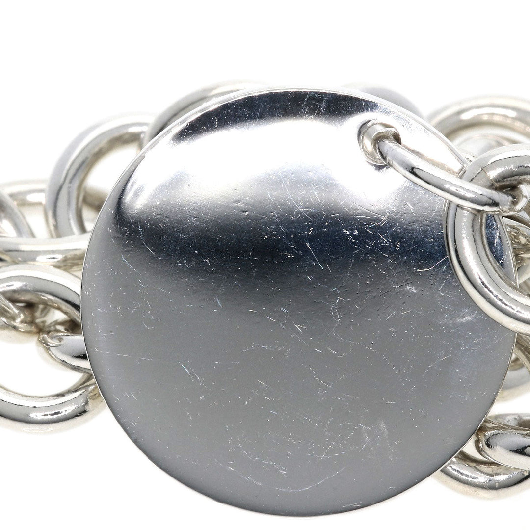TIFFANY&Co. bracelet SV Silver Return to round Women Used Authentic