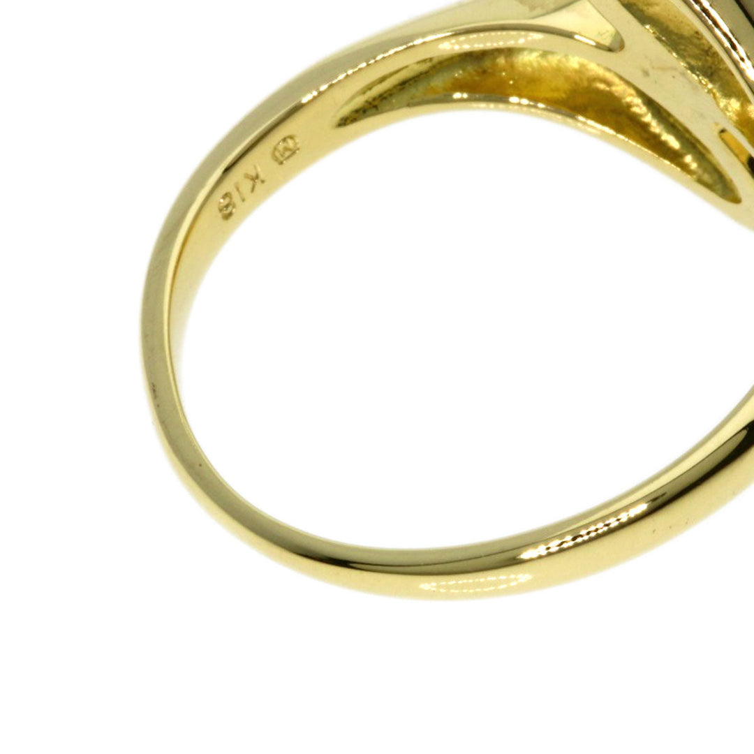MIKIMOTO Ring 18K Yellow Gold gold Pearl Women Used Authentic