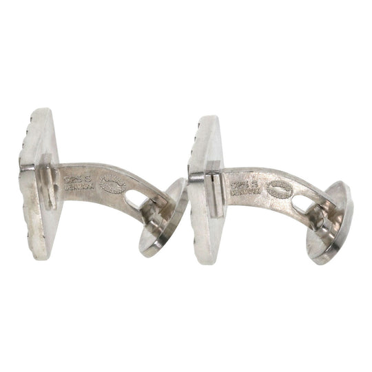 Georg Jensen cuffs SV Silver 113 Tie pin 2 piece set mens Used Authentic