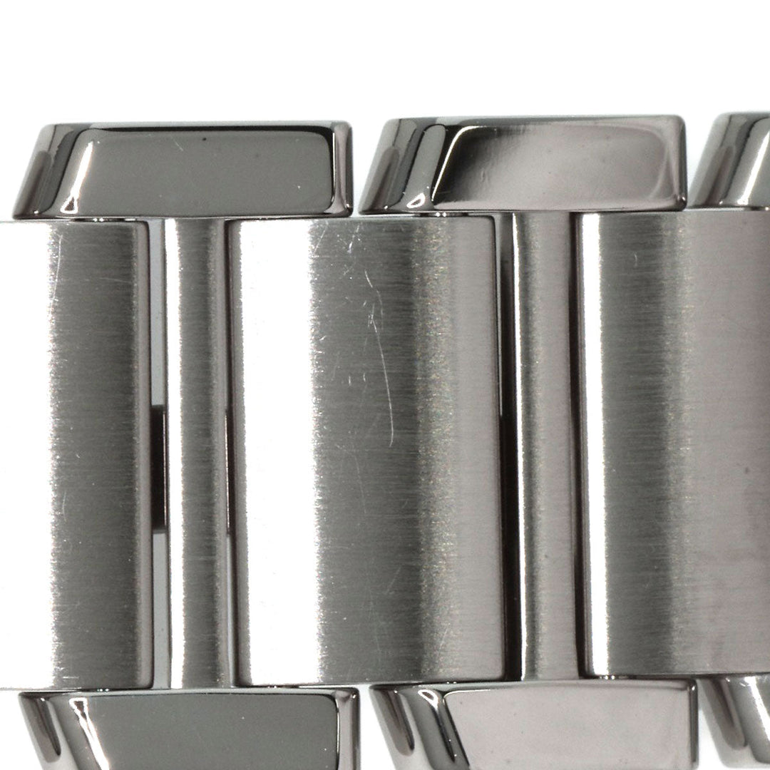 CARTIER Watches Quartz W51008Q3 Stainless Steel , Stainless Steel Silver Tank francaise SM Silver dial Women Used Authentic