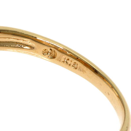 TASAKI Ring 18K Yellow Gold gold Heart motif diamond Women Used Authentic