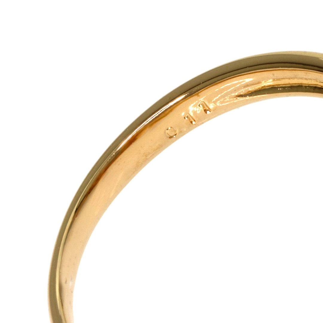 TASAKI Ring 18K Yellow Gold gold Heart motif diamond Women Used Authentic