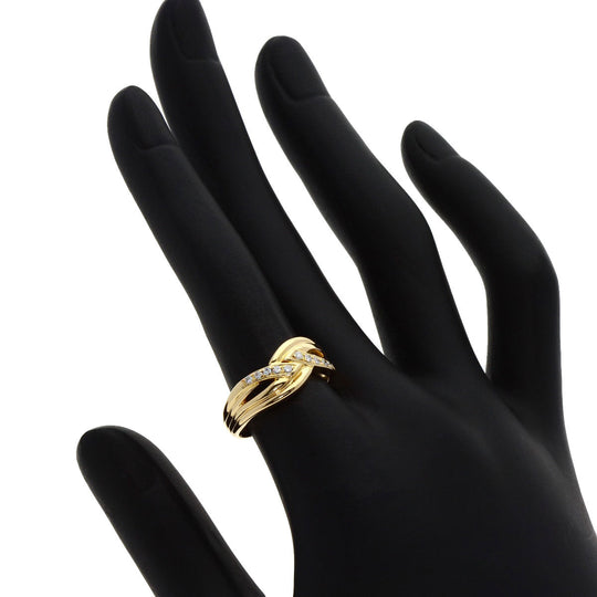 POLA Ring 18K Yellow Gold gold diamond