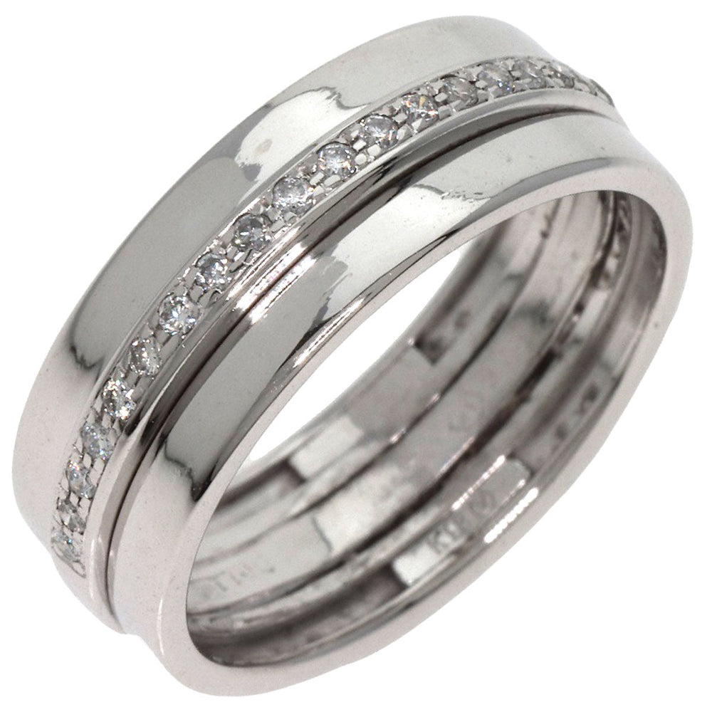 VANDOME Ring K18WG Silver diamond
