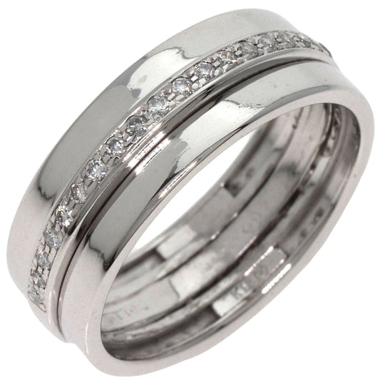 VANDOME Ring K18WG Silver diamond