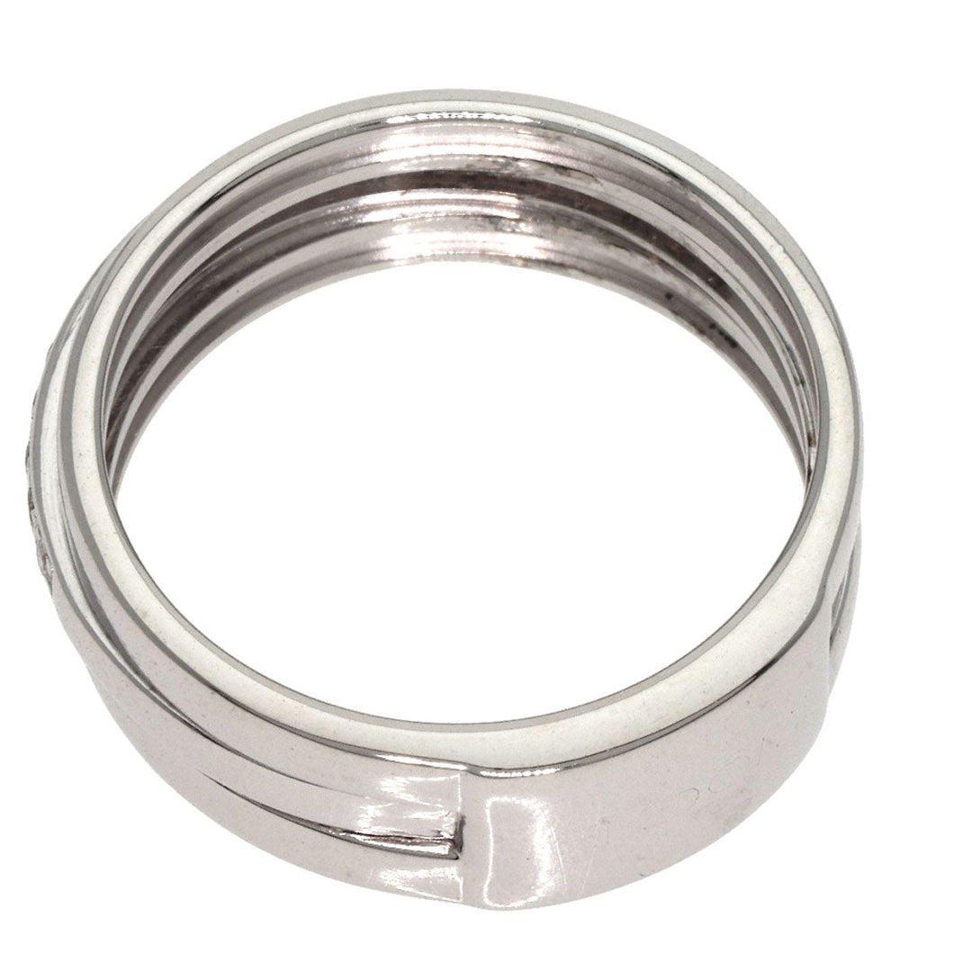 VANDOME Ring K18WG Silver diamond