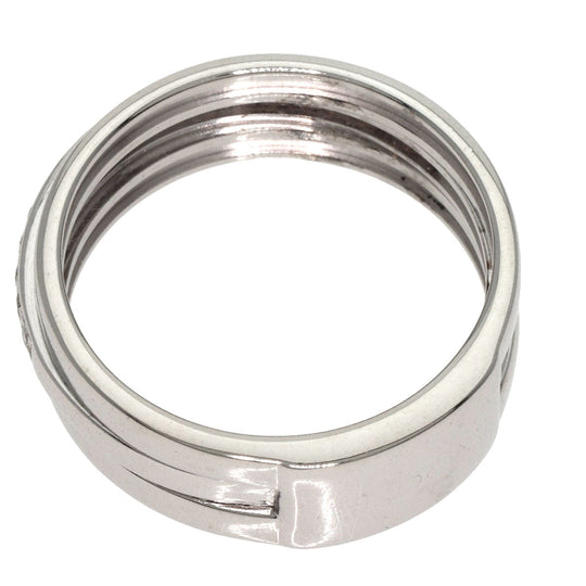 VANDOME Ring K18WG Silver diamond