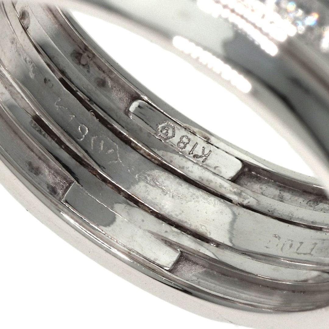 VANDOME Ring K18WG Silver diamond