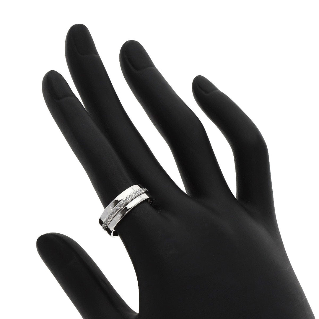 VANDOME Ring K18WG Silver diamond
