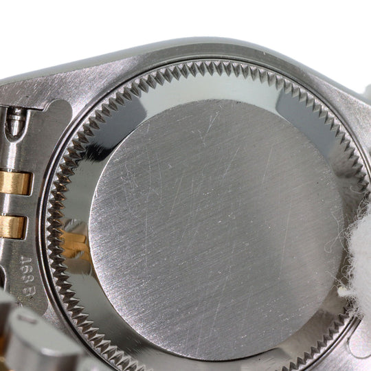 ROLEX Watches Mechanical Automatic 69173G Stainless Steel , SSxK18YG gold Datejust 10P Diamond Champagne Gold dial Women Used Authentic