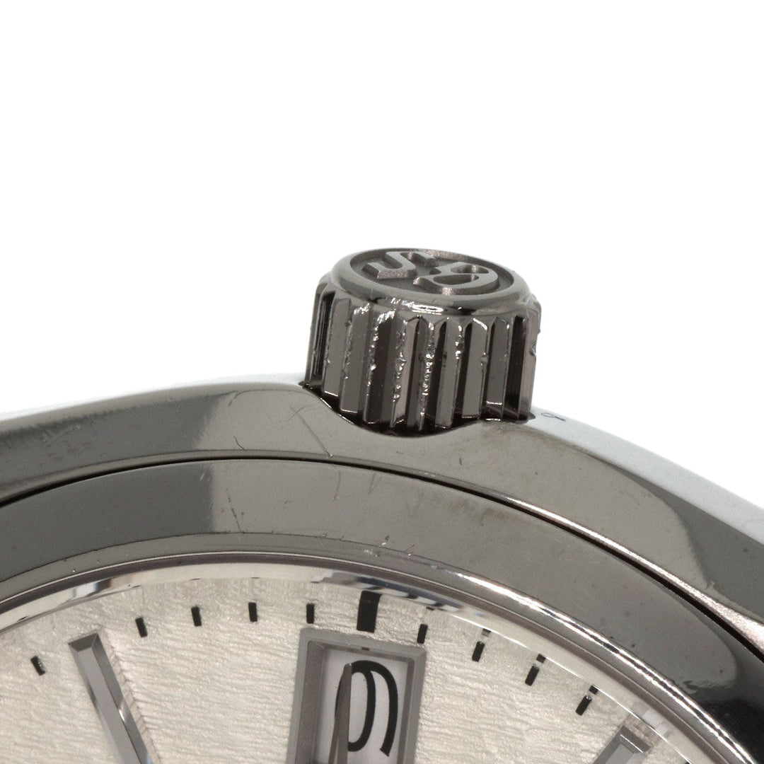 SEIKO Watches Spring drive SBGA011 9R65-0AE0 Stainless Steel , Stainless Steel Silver Grand Seiko Round Face Snow White white dial mens Used Authentic