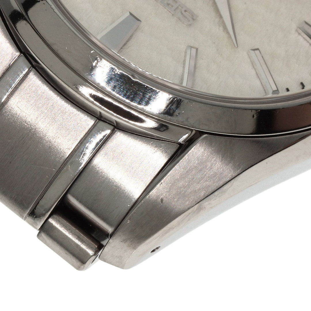 SEIKO Watches Spring drive SBGA011 9R65-0AE0 Stainless Steel , Stainless Steel Silver Grand Seiko Round Face Snow White white dial mens Used Authentic