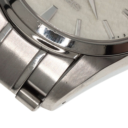 SEIKO Watches Spring drive SBGA011 9R65-0AE0 Stainless Steel , Stainless Steel Silver Grand Seiko Round Face Snow White white dial mens Used Authentic