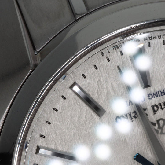 SEIKO Watches Spring drive SBGA011 9R65-0AE0 Stainless Steel , Stainless Steel Silver Grand Seiko Round Face Snow White white dial mens Used Authentic