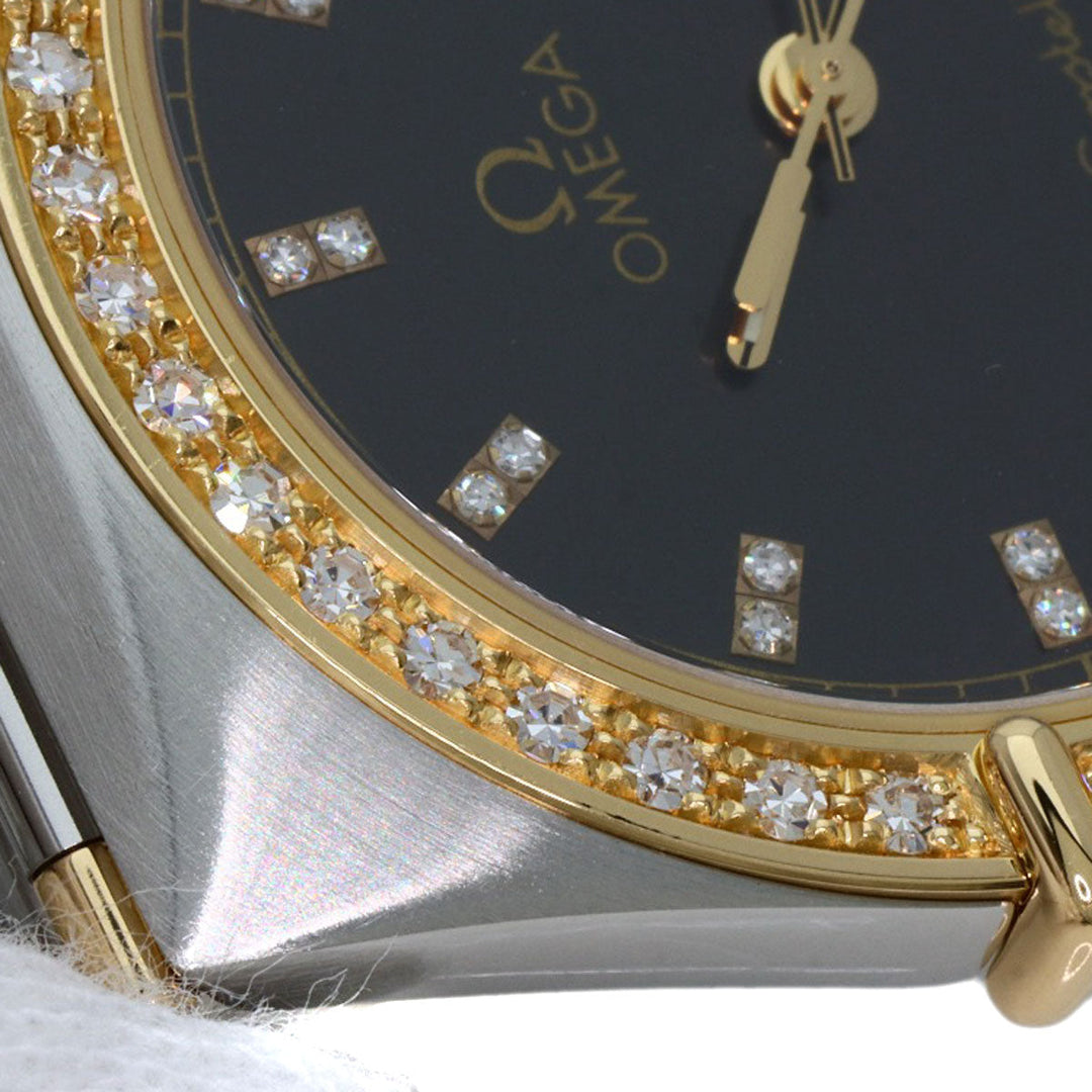 OMEGA Watches Quartz Stainless Steel Silver Constellation diamond gray dial
