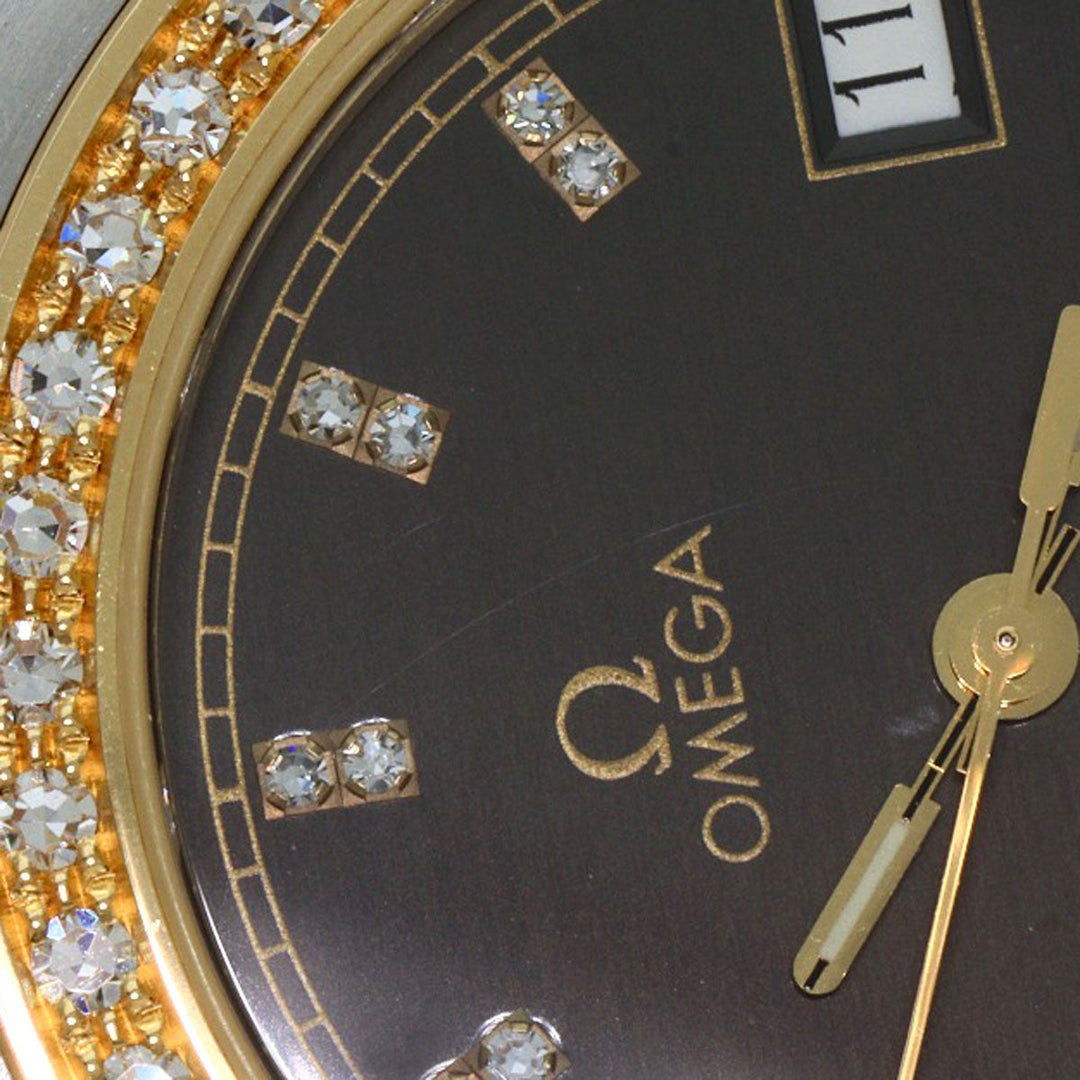 OMEGA Watches Quartz Stainless Steel Silver Constellation diamond gray dial
