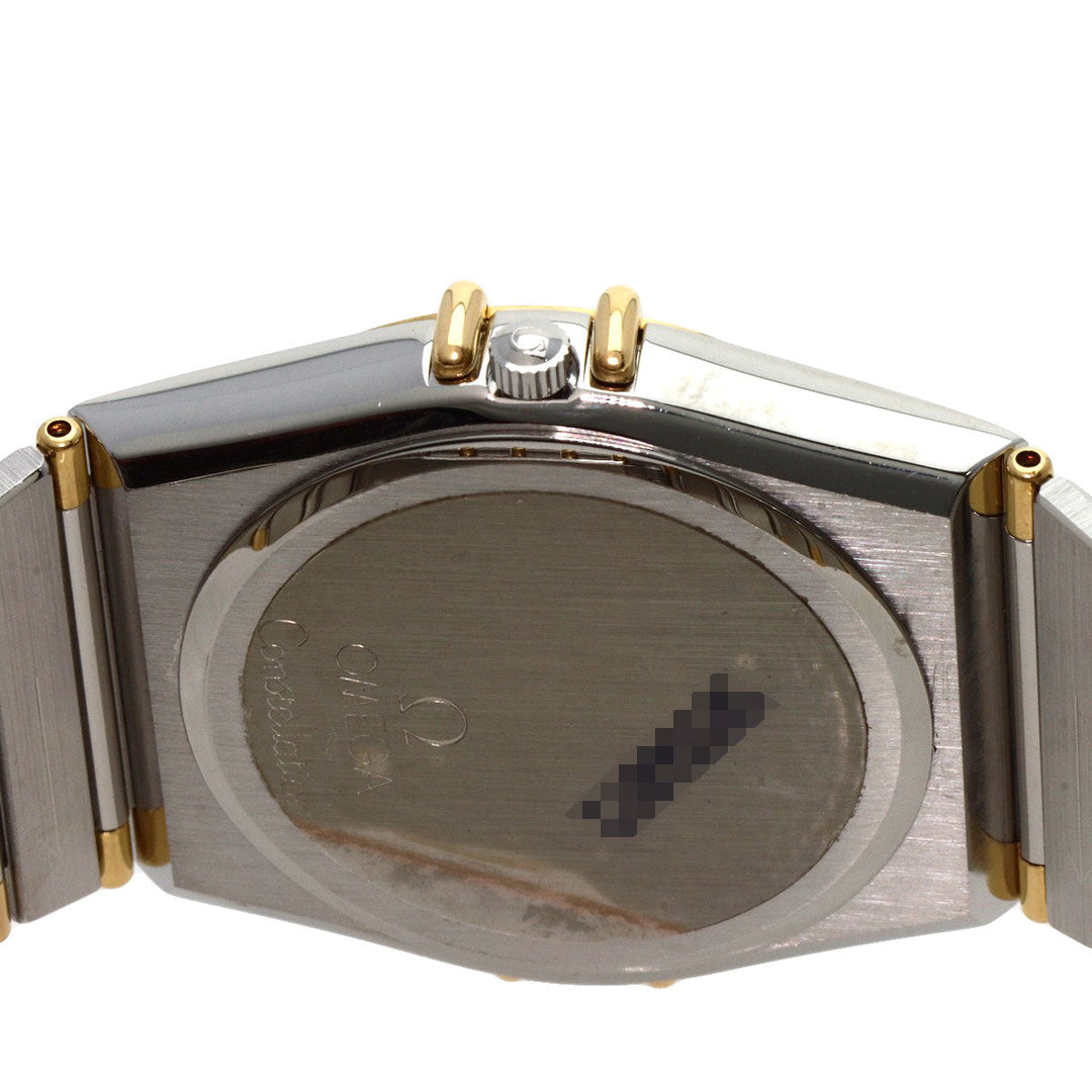 OMEGA Watches Quartz Stainless Steel Silver Constellation diamond gray dial